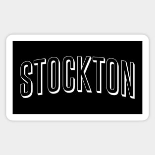 Stockton Block Sticker